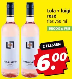 Boni Lola + luigi rosé aanbieding
