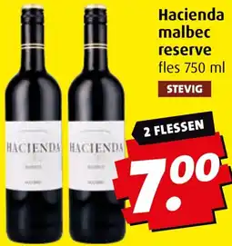 Boni Hacienda malbec reserve aanbieding