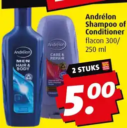 Boni Andrélon Shampoo of Conditioner aanbieding