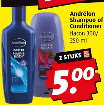 Boni Andrélon Shampoo of Conditioner aanbieding