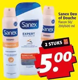 Boni Sanex Deo of Douche aanbieding