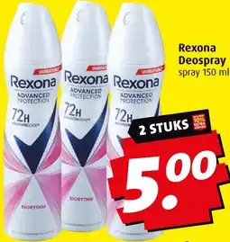 Boni Rexona Deospray aanbieding