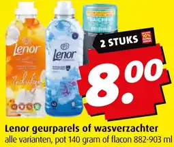 Boni Lenor geurparels of wasverzachter aanbieding