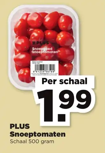 PLUS Snoeptomaten 500g aanbieding