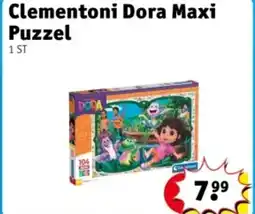 Kruidvat Clementoni Dora Maxi Puzzel aanbieding