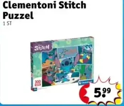 Kruidvat Clementoni Stitch Puzzel aanbieding
