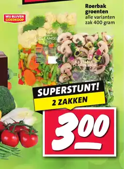 Nettorama Roerbak groenten aanbieding