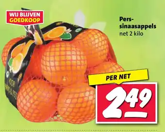 Nettorama Pers- sinaasappels aanbieding