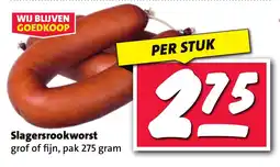 Nettorama Slagersrookworst aanbieding