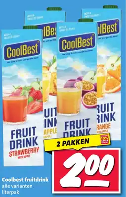 Nettorama Coolbest fruitdrink aanbieding