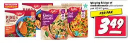 Nettorama Iglo ping & klaar of roerbaksensatie aanbieding