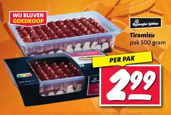 Nettorama Tiramisu aanbieding