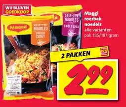 Nettorama Maggi roerbak noedels aanbieding