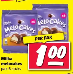 Nettorama Milka melocakes aanbieding