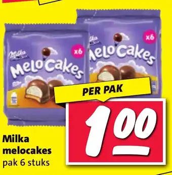 Nettorama Milka melocakes aanbieding