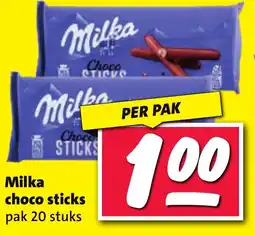 Nettorama Milka choco sticks aanbieding