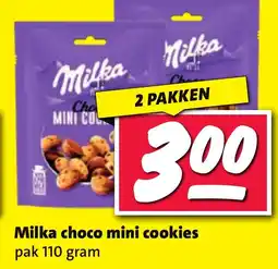 Nettorama Milka choco mini cookies aanbieding