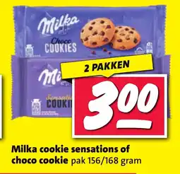 Nettorama Milka cookie sensations of choco cookie aanbieding