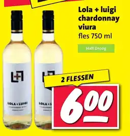 Nettorama Lola + luigi chardonnay viura aanbieding