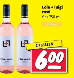 Nettorama Lola + luigi rosé aanbieding