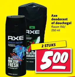 Nettorama Axe deodorant of douchegel aanbieding