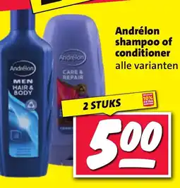 Nettorama Andrélon shampoo of conditioner aanbieding