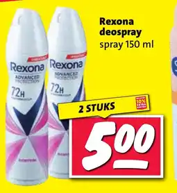 Nettorama Rexona deospray aanbieding