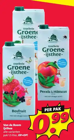 Nettorama Van de Boom ijsthee aanbieding
