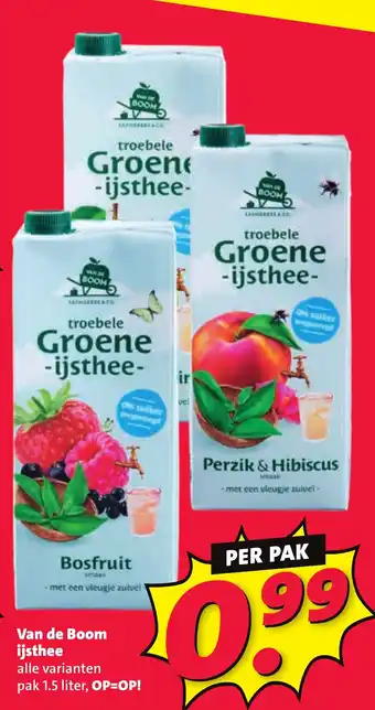 Nettorama Van de Boom ijsthee aanbieding