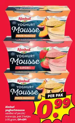 Nettorama Almhof yoghurtmousse aanbieding