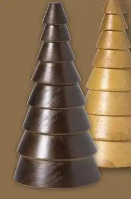 Xenos Kerstboom 15 cm. bruin of naturel aanbieding