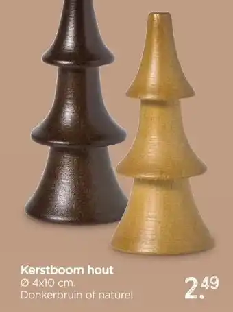 Xenos Kerstboom hout aanbieding