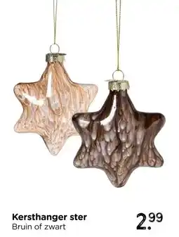 Xenos Kersthanger ster aanbieding