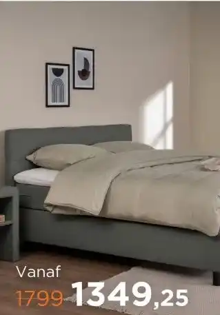 TotaalBED Boxspring Pisa vita aanbieding