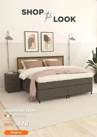 TotaalBED Boxspring Leon aanbieding