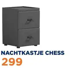 TotaalBED Nachtkastje Chess aanbieding