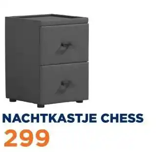 TotaalBED Nachtkastje Chess aanbieding