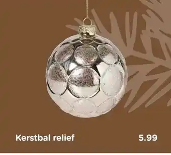 Xenos Kerstbal relief aanbieding