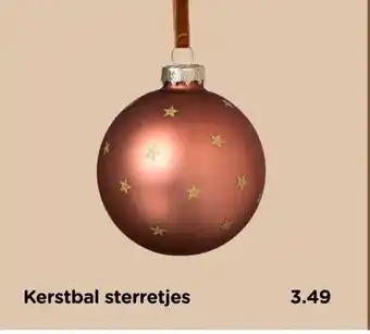 Xenos Kerstbal sterretjes aanbieding