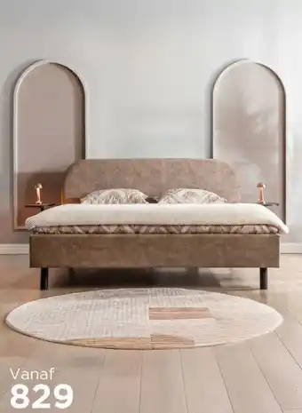 TotaalBED Bed Aalst | 140 x 200 cm | Adore 430, latte aanbieding