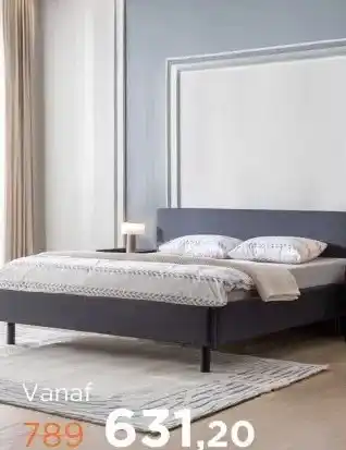 TotaalBED Bed Antwerpen | 140 x 200 cm | Challenger 752, donkerblauw aanbieding