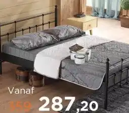 TotaalBED Bed Bern | 140 x 200 cm | Antraciet aanbieding