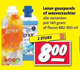 Nettorama Lenor geurparels of wasverzachter aanbieding
