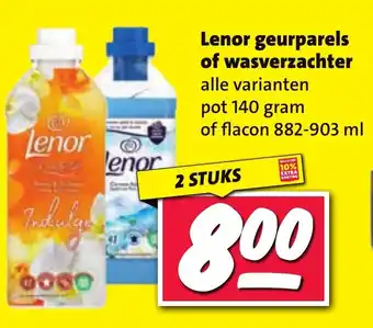 Nettorama Lenor geurparels of wasverzachter aanbieding