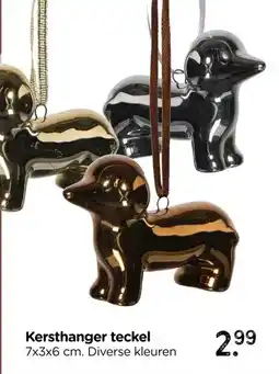 Xenos Kersthanger teckel aanbieding