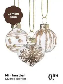 Xenos Mini kerstbal aanbieding