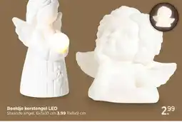 Xenos Beeldje kerstengel LED aanbieding