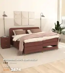 TotaalBED Boxspring Aspo elektrisch aanbieding
