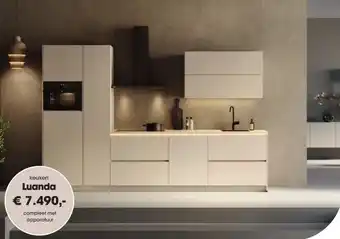 Superkeukens keuken Luanda aanbieding