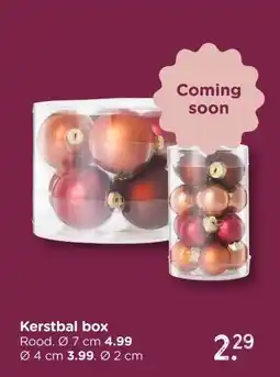 Xenos Kerstbal box aanbieding
